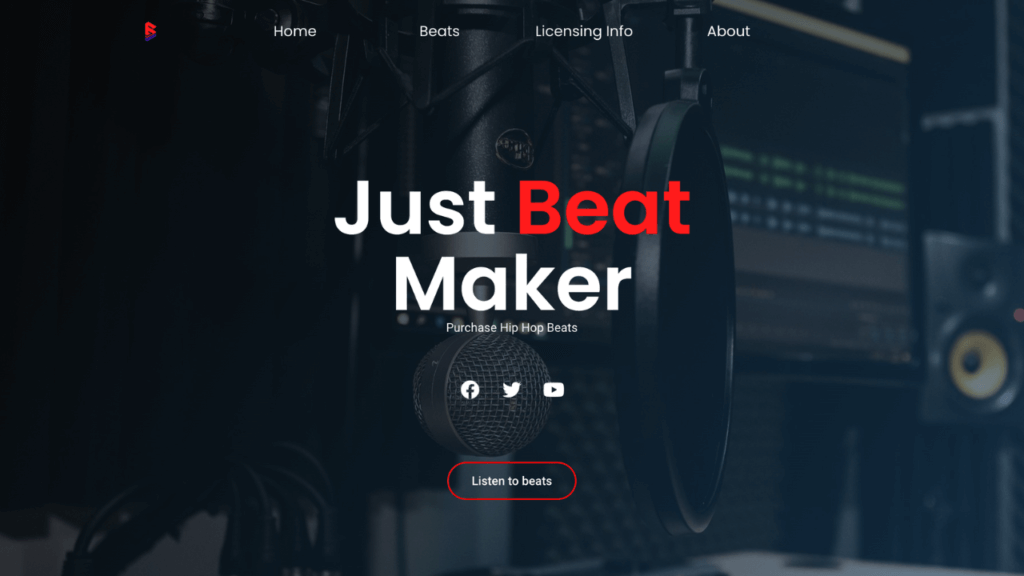 Blog 1 How to Import Just Beat Maker Elementor Template Kit by Reggie Beatz