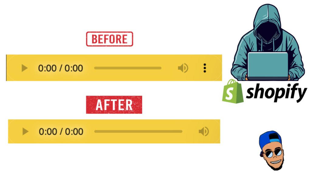 Customizing HTML Audio Controls for Your Shopify Store