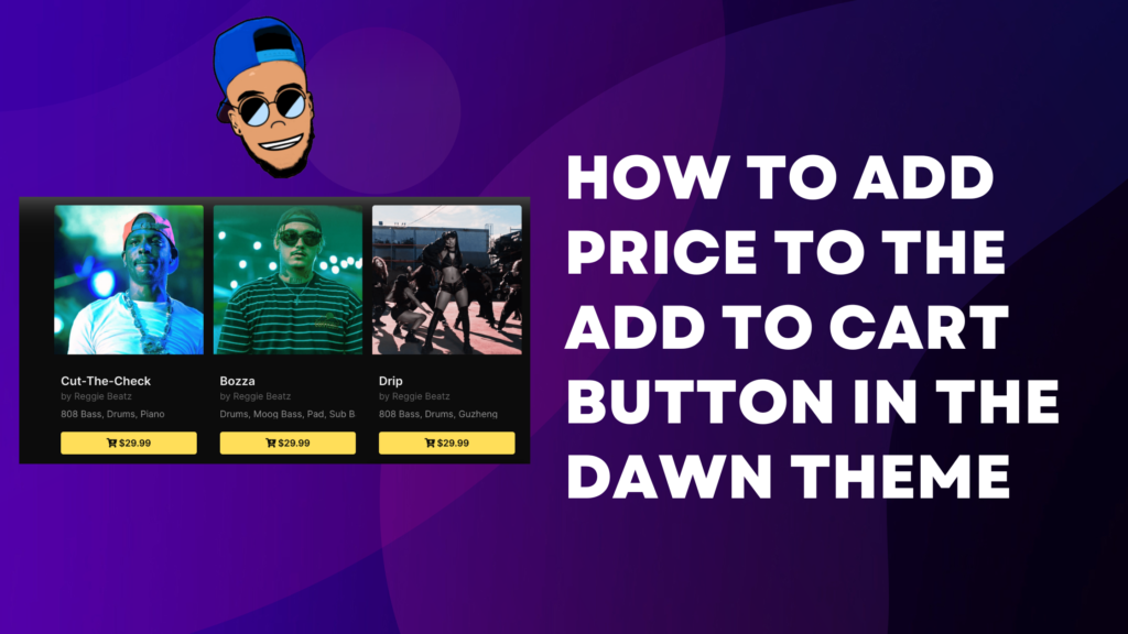 How to Add Price + Icon to the Add to Cart Button in Shopify