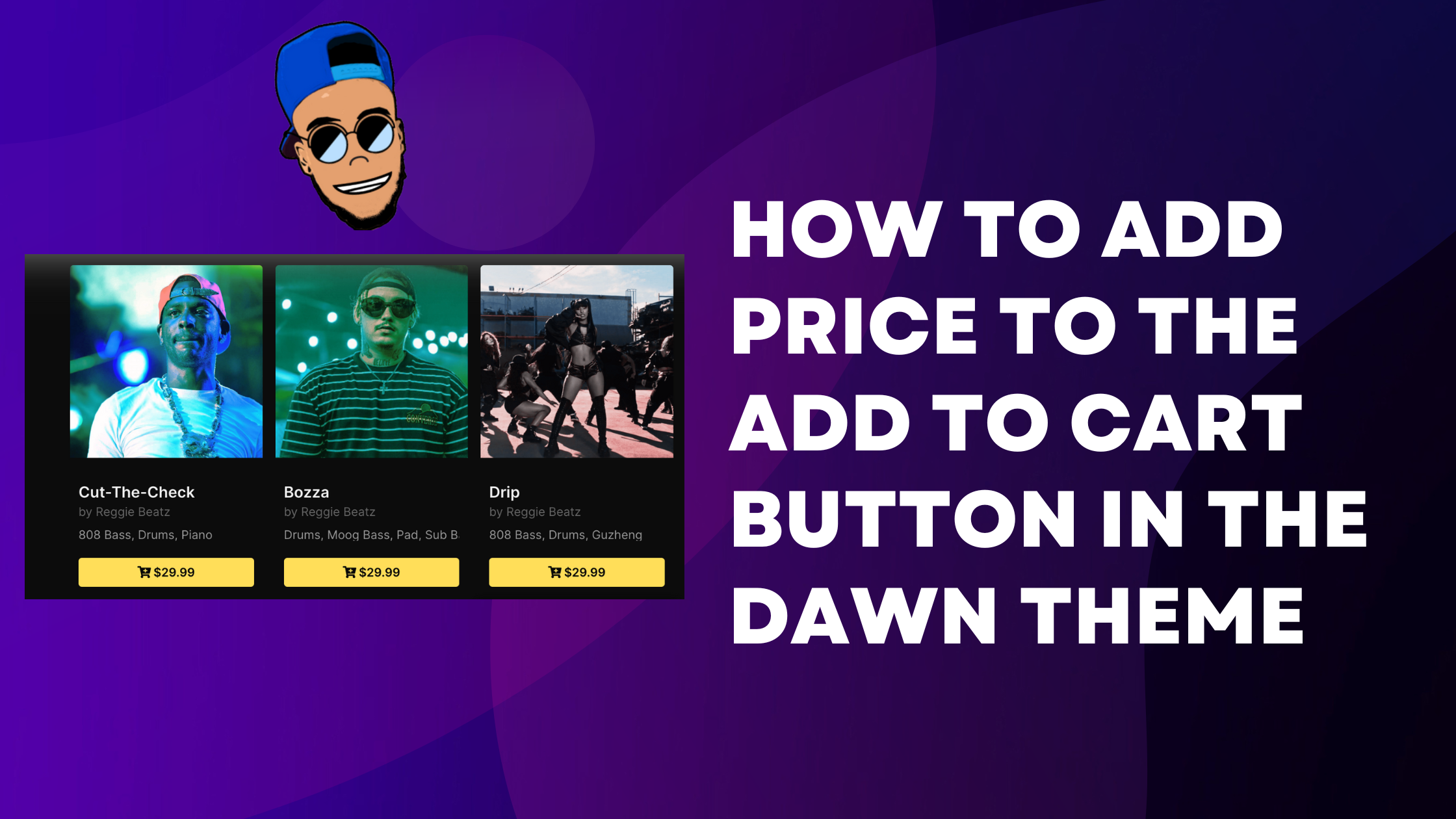 How to Add Price + Icon to the Add to Cart Button in Shopify